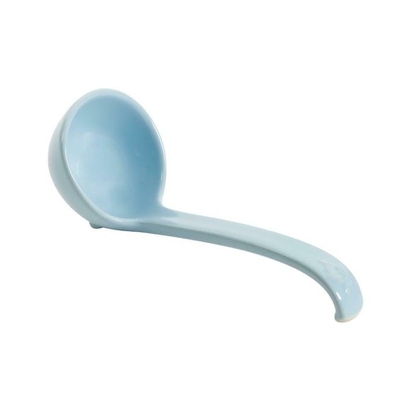 Pioneer Woman Sweet Rose Turquoise 3.17-Quart Soup Tureen with Ladle - Picture 3 of 6